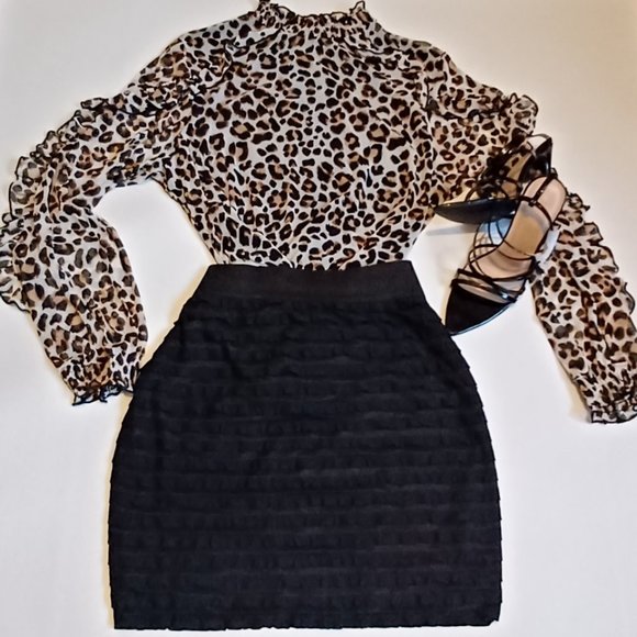 L8TER Dresses & Skirts - RUFFLE MINI